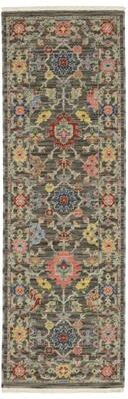 Style Haven Lawson Traditional Floral Wool Fringe Edge Area Rug