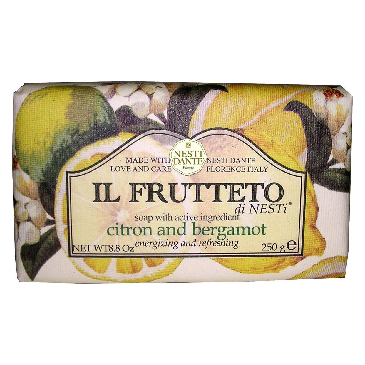 Nesti Dante Il Frutteto Citron and Bergamot (Hartseife, 250 g) (0837524000021)
