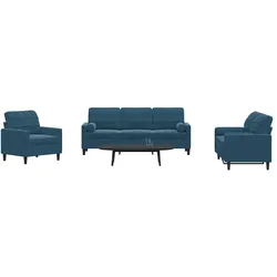 vidaXL, Sofa + Bettsofa, Danielle (Mit Zierkissen) (Polstergruppe)