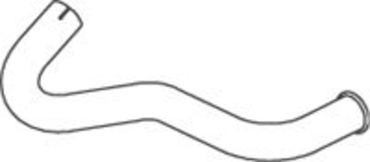 Dinex Tubo di scarico 52709