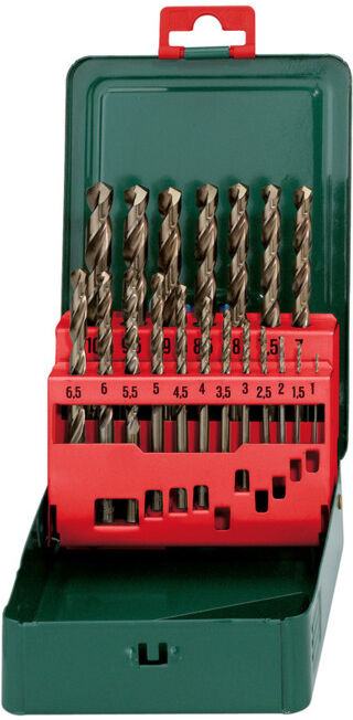 Coffret de forets HSS-Co, « SP », 19 pièces metabo (627157000)