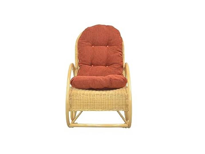 moebel direkt online Schaukelstuhl mit Kissenauflage Luisa beige