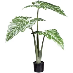 CREATIV green künstliche Pflanze Colocasia White lava, ca 130cm