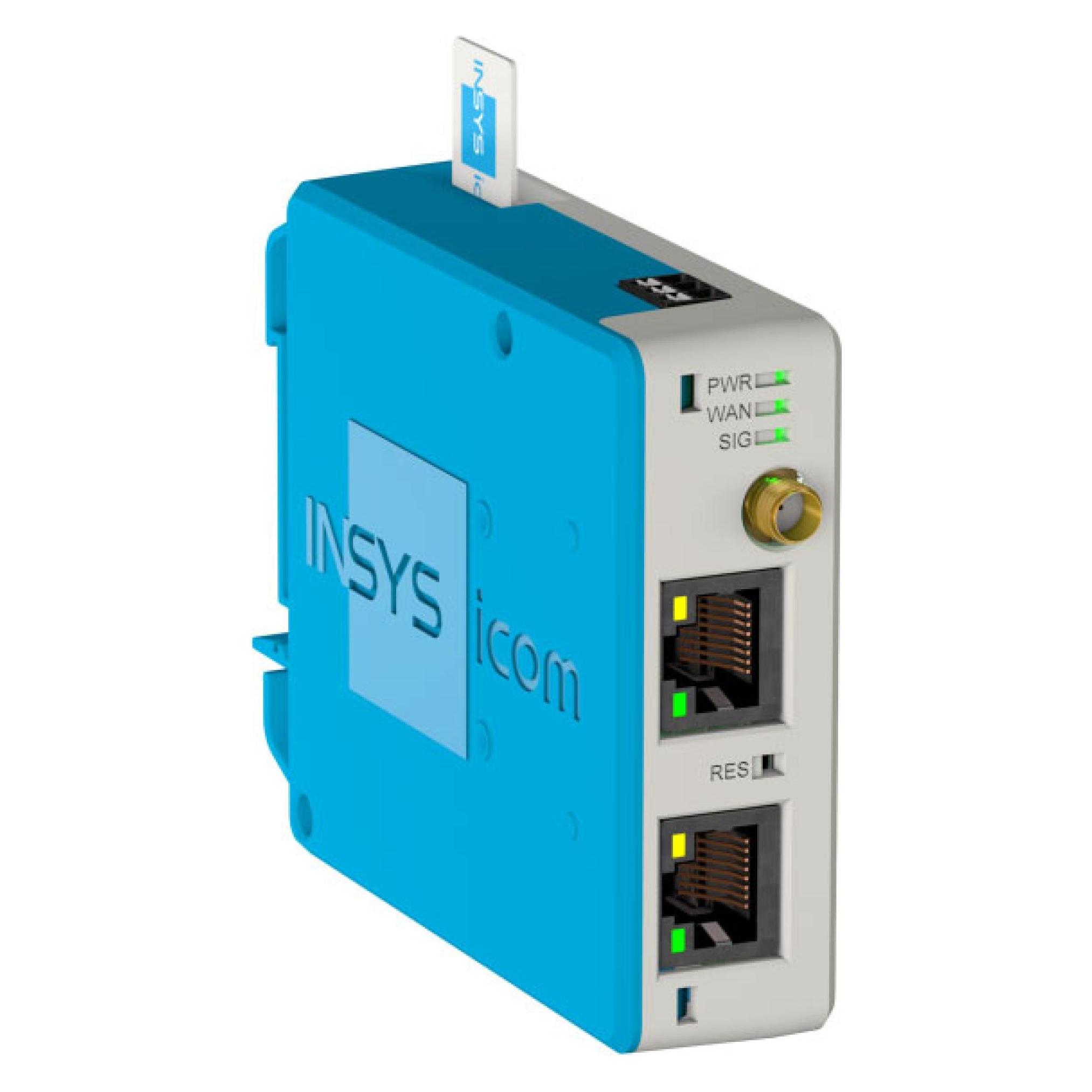 Insys icom, MIRO-L200, Cellular, router, international frequencies, VPN, 2xEthernet, 10/100BT, 1x (10023341)