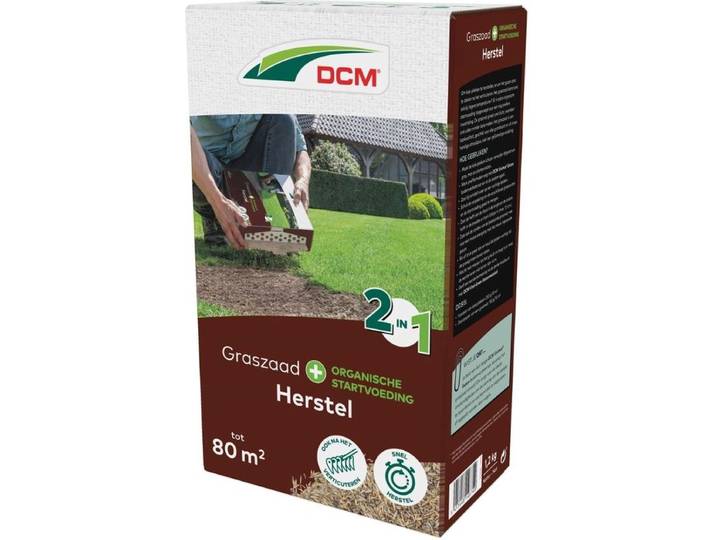 DCM GRASZAAD PLUS HERSTEL 1\,2KG 80M²