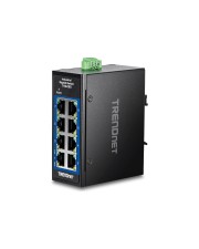 TRENDnet 8-PORT INDUSTRIAL GIGABIT DIN-RAIL MINI SWITCH (TI-GLC80)