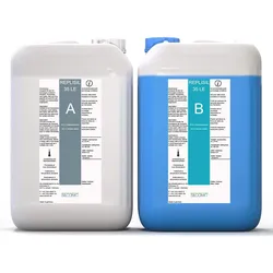 REPLISIL Silikon Kautschuk 35 LE mittelhart Lebensmittel blau Set