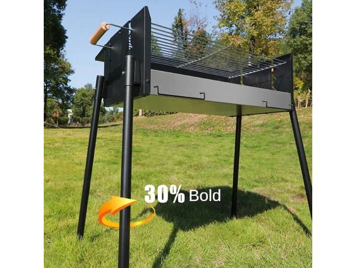 Barbecue domestique, four à charbon de bois sans fumée pour l'extérieur, outils de barbecue portables pour la cour