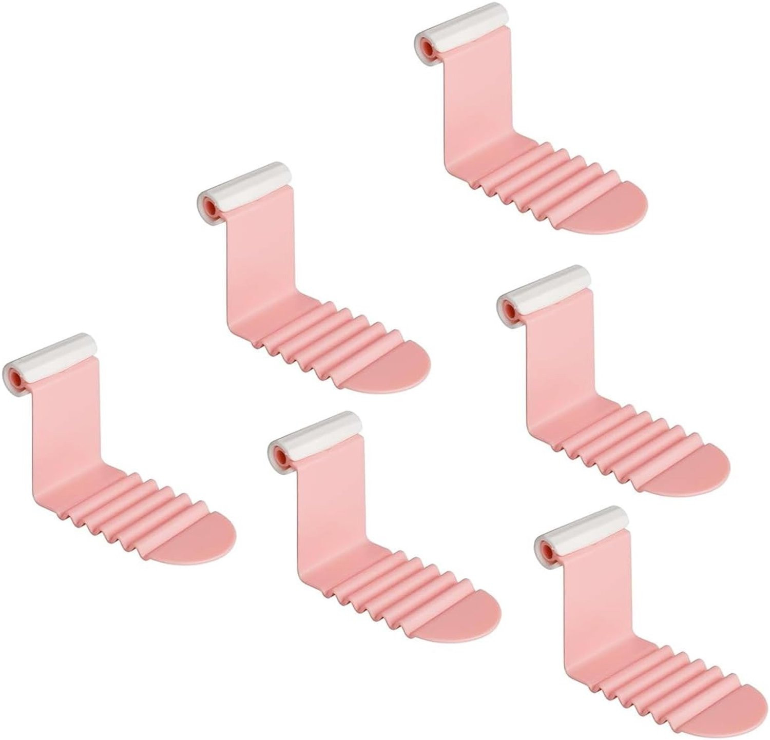Vemera Bedlakenriemen 6 stuks - Witte elastische hoekhouders voor strakke lakens