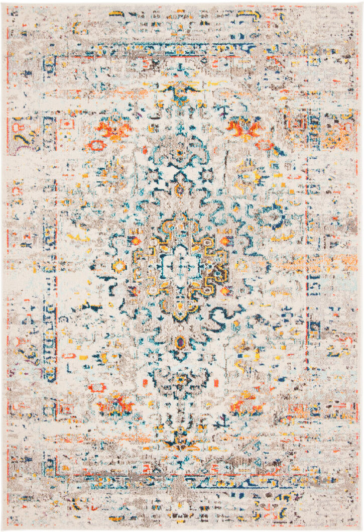 Latitude Vive Wisner Oriental Area Rug Cream Rectangle 160 x 229 cm