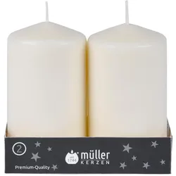 2x müller Kerzen, Kerzen, Weihnachtskerze Vanille, 2 Stück, Eigenschaften: Keine (2 Stk.)