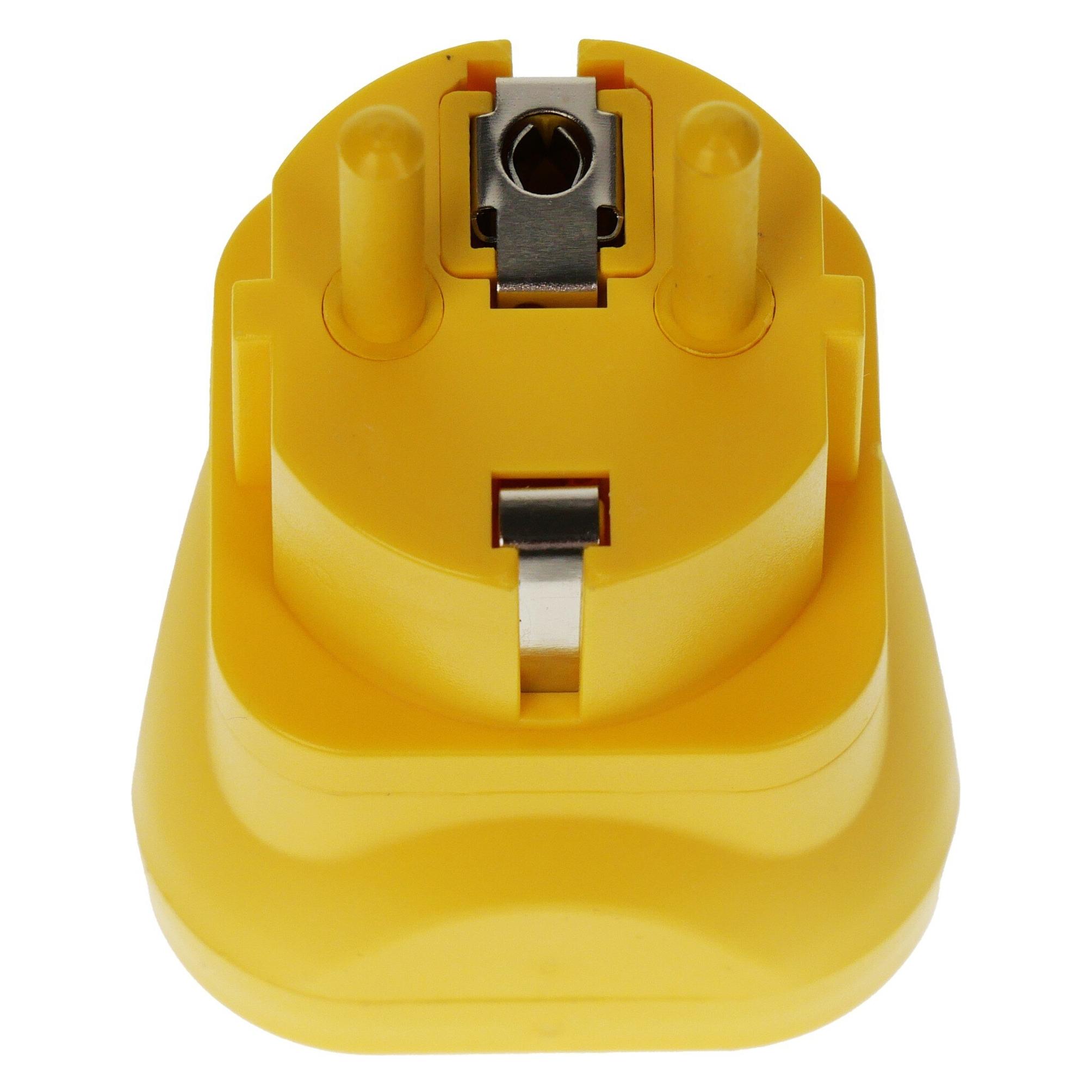 Safeguard ESD-Erdungsstecker, 2x 10 mm Druckknopf, gelb (Statikschutz) (SG-ES-2X10DK-GE)