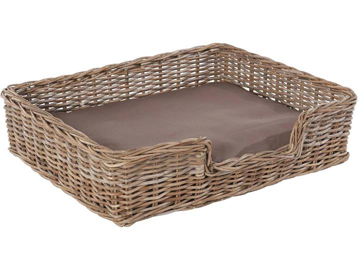 Tierkorb LOCKER, grau, B/H/L: 94cm x 26cm x 74cm, Tierbetten, Tierkorb