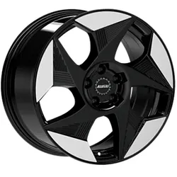 Alutec Solar Diamond Black Front Polished 8x19 ET 36 5/112 Alufelge Schwarz