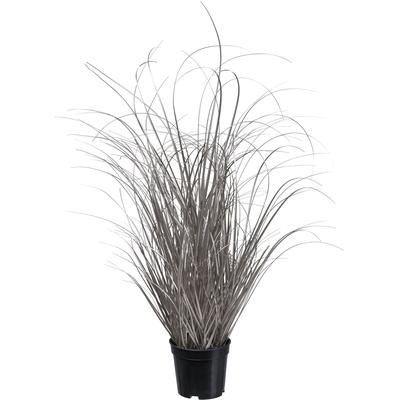 Kunstgras CREATIV GREEN "Gras", silber, H:73cm, Kunststoff, Kunstpflanzen, in moderner Farbgebung