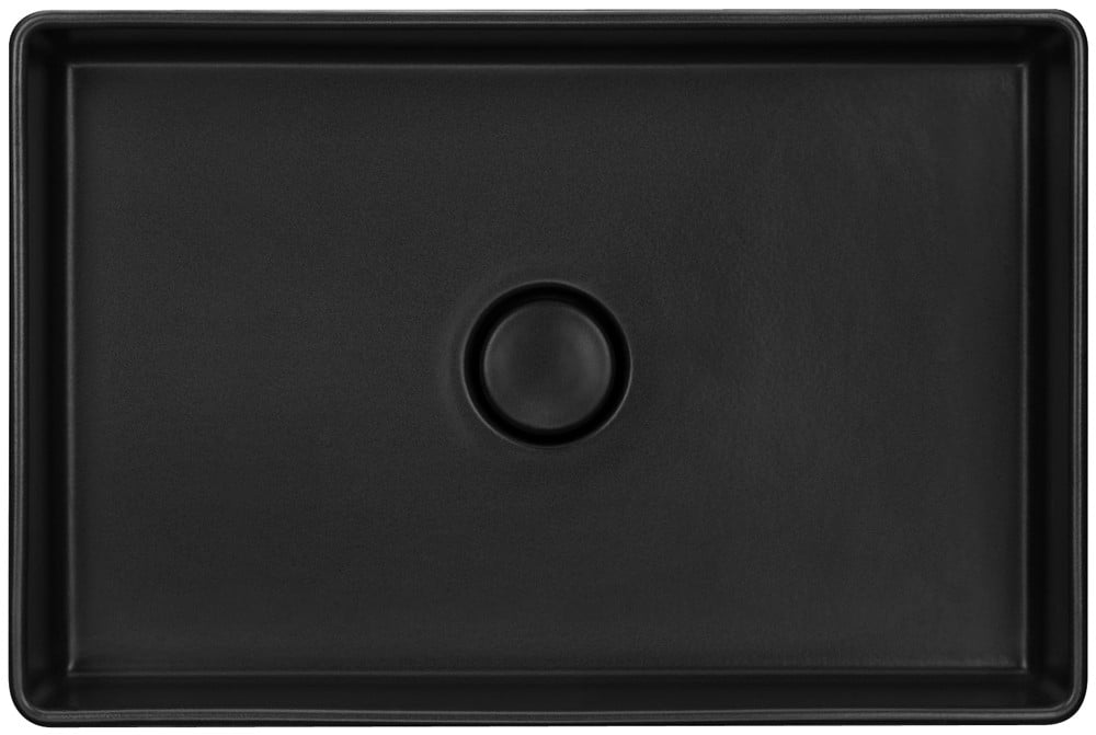 Systemceram opzetwastafel LAVARA 60 Nigra met keramische afdekking