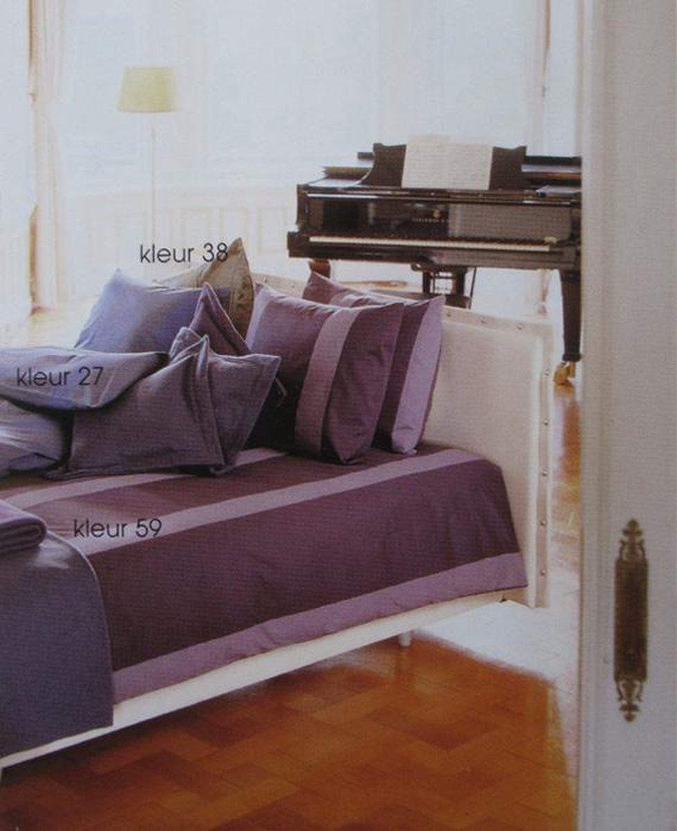 Beddinghouse Luxe Basic For Harmony Dekbedovertrek Tweepersoons Blauw 200 x 220 cm