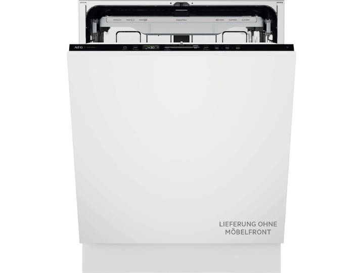 AEG vollintegrierbarer Geschirrspüler GI8200B2SO , Energieeffizienz: B, schwarz, B:59,6cm H:81,5cm T:55cm, Geschirrspüler, ZoneClean - Kraftvoll gegen Eingebranntes, sanft zu Gläsern, vollintegrierbarer Geschirrspüler