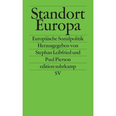Standort Europa, Taschenbuch von Stephan Leibfried,Paul Pierson, Suhrkamp, 978-3-518-12021-7