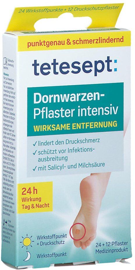 Tetesept Dornwarzen-Pflaster Intensiv