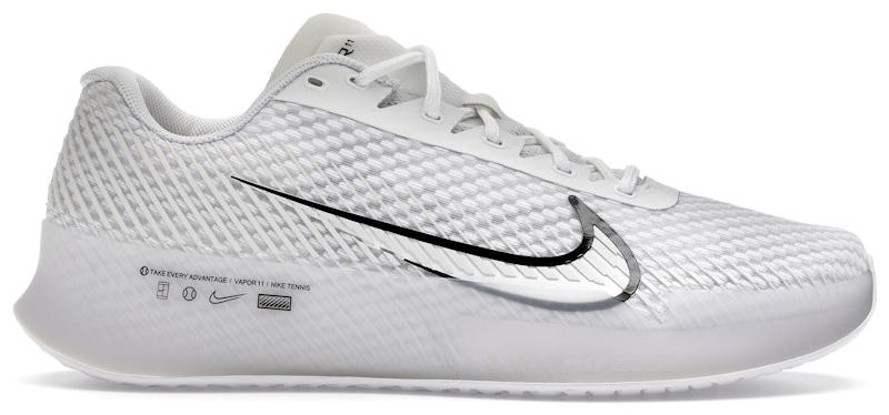 Nike Court Air Zoom Vapor 11 HC White Black - EU 42