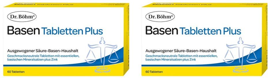 Dr. Böhm Basen Tabletten Plus 2x60stk
