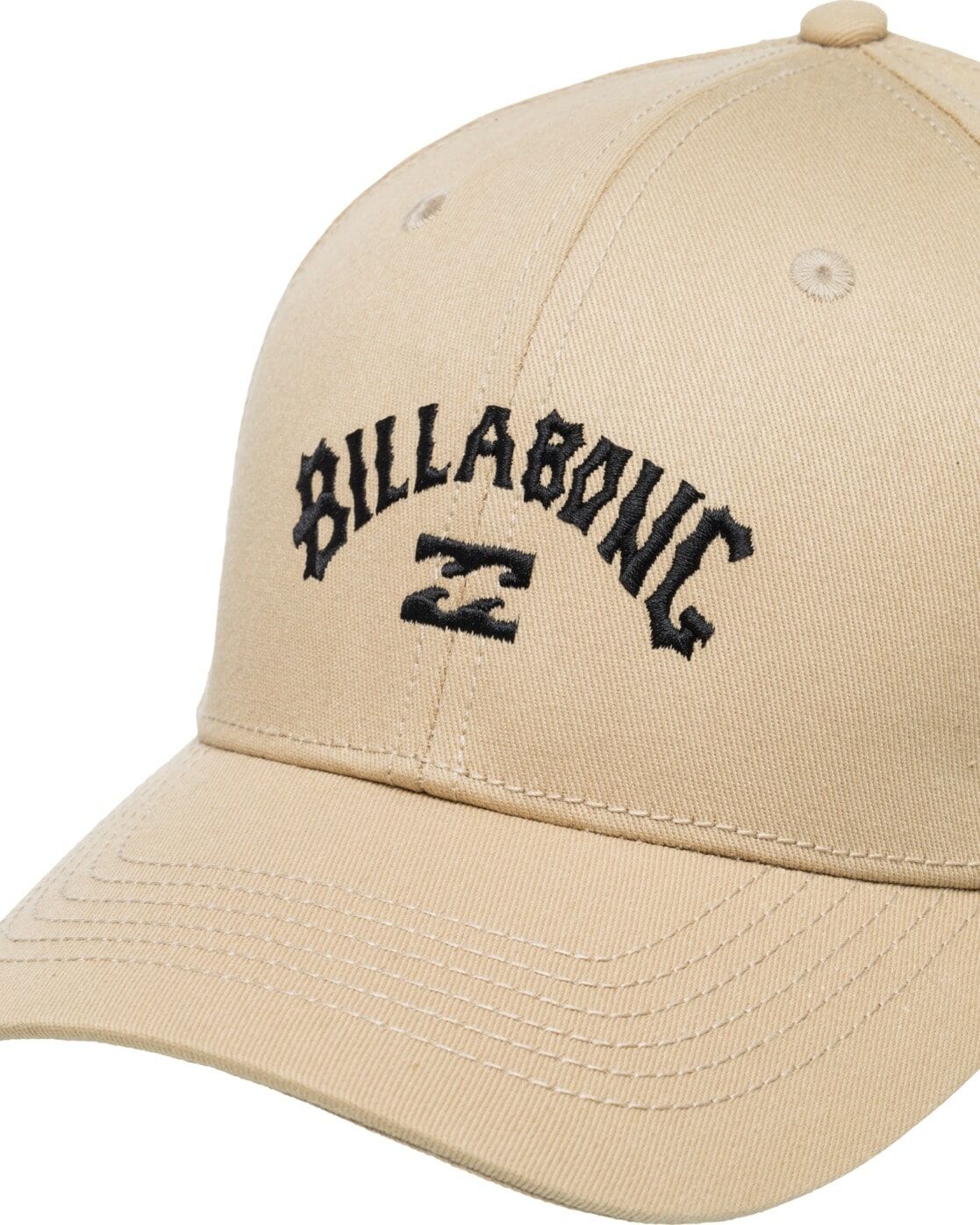 Snapback Cap BILLABONG "Arch", Herren, beige (gravel), Kunstfaser, Caps Snapback Cap