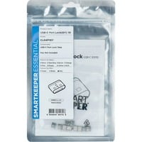 ESSENTIAL USB-C Port Lock (CL04), Einsteckschloss Farbcode Grau, 10 Stück