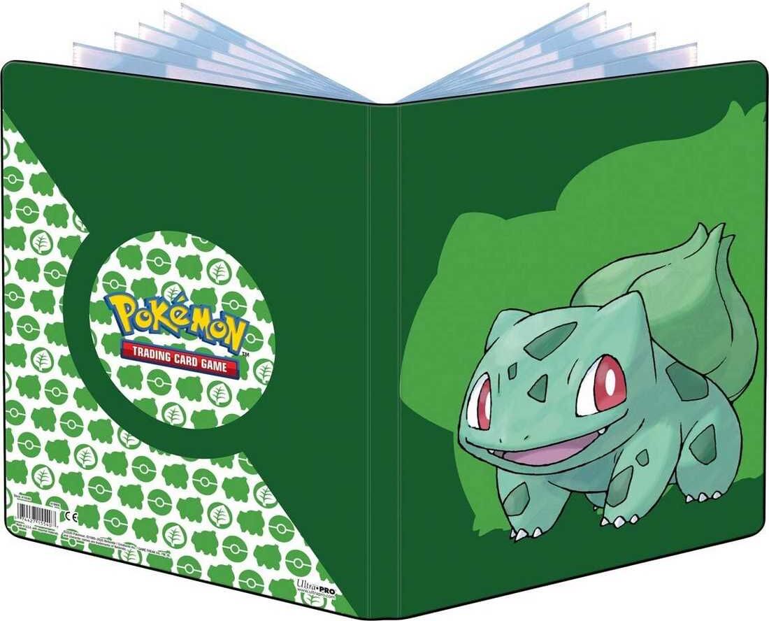 Ultra PRO Pokémon: Bulbasaur 9-Pocket Portfolio for Trading Card Game Collectors