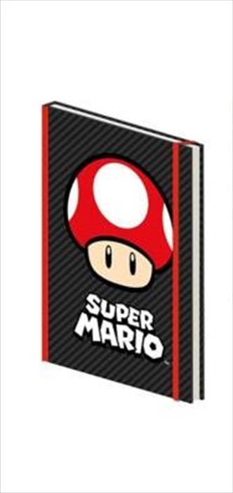 Pyramid Super Mario Quaderno A5 Fungo Licenza Ufficiale-multicolore