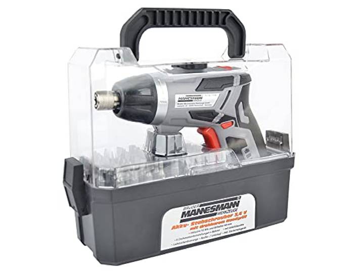 (6) Destornillador recargable 3\,6 V