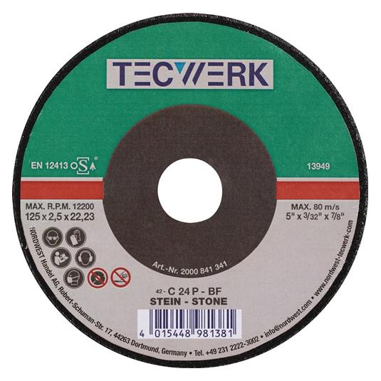 Tecwerk Trennscheibe Stein (2000841341)