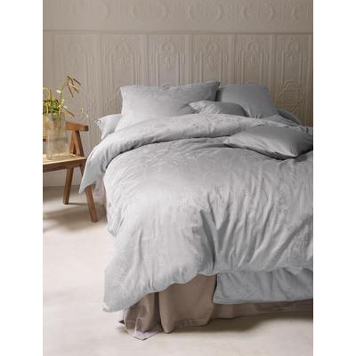 Bettwäsche IRISETTE "Rio 8643", grau, B/L: 135cm x 200cm, 1 Stk., 1 Stk., Satin, B/L: 80cm x 80cm, 2, Satin, Obermaterial: 100% Baumwolle, Bettwäsche, Bettwäsche, Seidig glänzend, gewebtes Muster, hochwertig