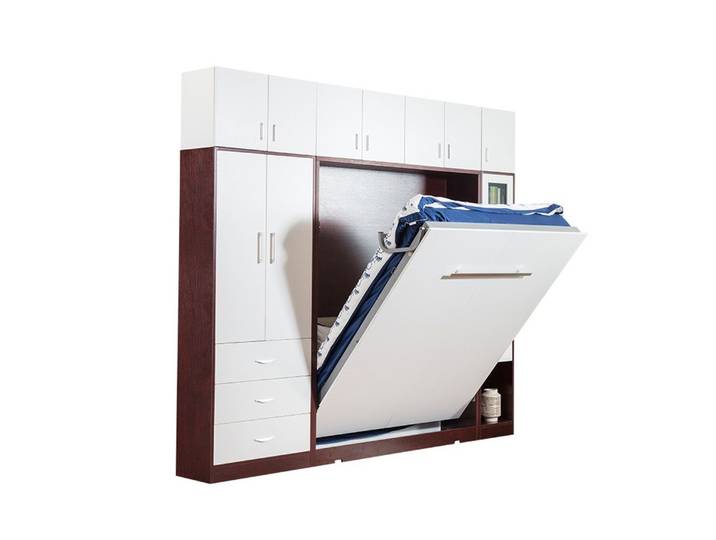 Xlmoebel Schrankbett Wandschrank mit Bett für Schlafzimmer und Gästezimmer Möbel Made in Europa