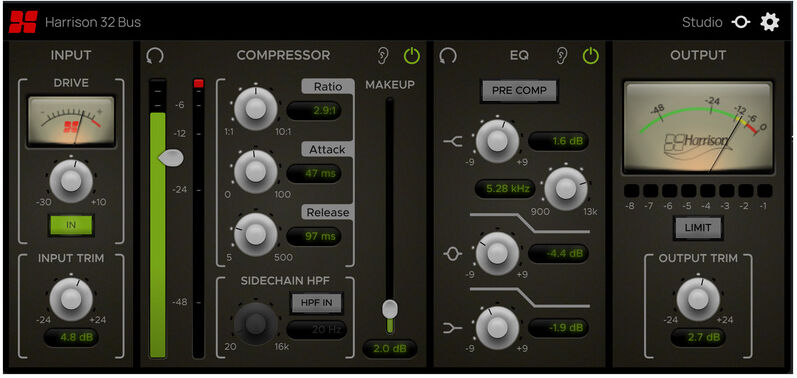 Harrison Audio 32 Bus