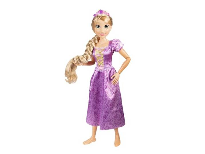 Disney Princess Playdate Rapunzel Puppe mit Zubehör, 80cm