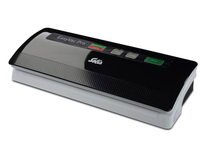 SOLIS OF SWITZERLAND Vakuumierer Easy Vac Pro 569 , schwarz (schwarz, grau), B:36,5cm H:7cm T:14,2cm, Vakuumierer, Vakuumierer