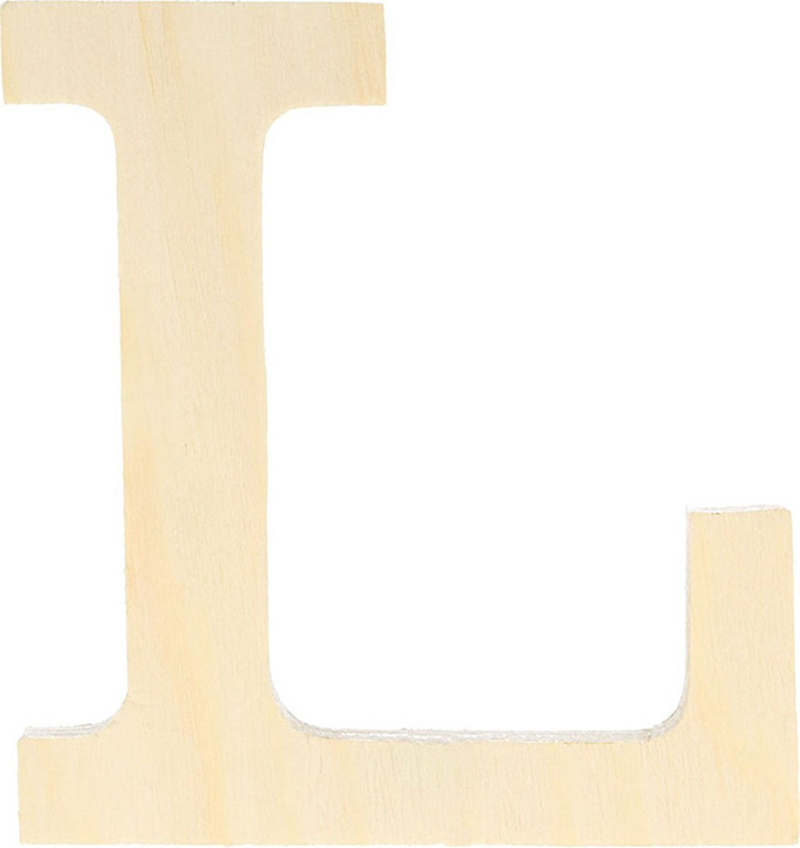 Artemio houten letter L 11,5 cm