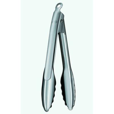 Kochzange RÖSLE, silber (edelstahlfarben), L:23cm, Edelstahl 18/10, Küchenzangen, Zange zum Kochen und Grillen, Edelstahl 18/10, spülmaschinengeeignet
