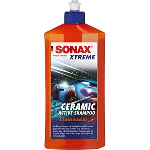 Sonax Autoshampoo Xtreme Ceramic Active Shampoo, Konzentrat, mit Abperleffekt, 500ml