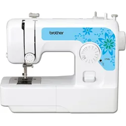 Brother J14S, Nähmaschine, Weiss, Blau