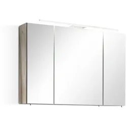 Marlin Spiegelschrank 3020 Life Holzoptik Weiß