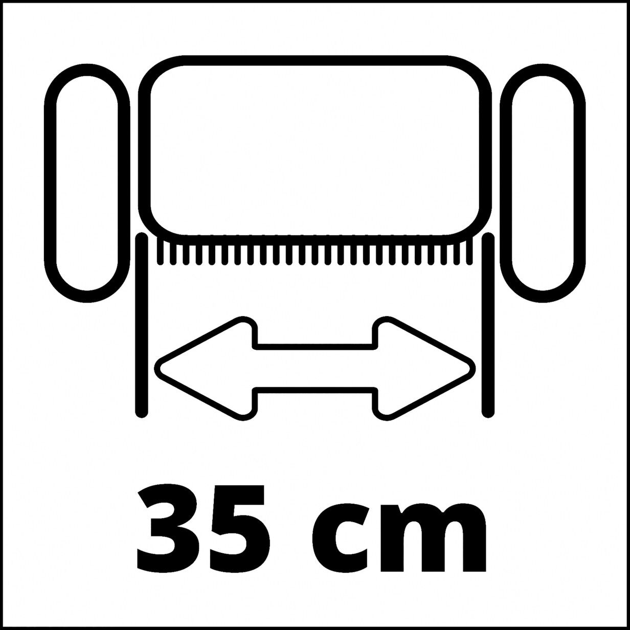 Einhell Messerwalze Vertikulierer GE-SC 36/35 Li