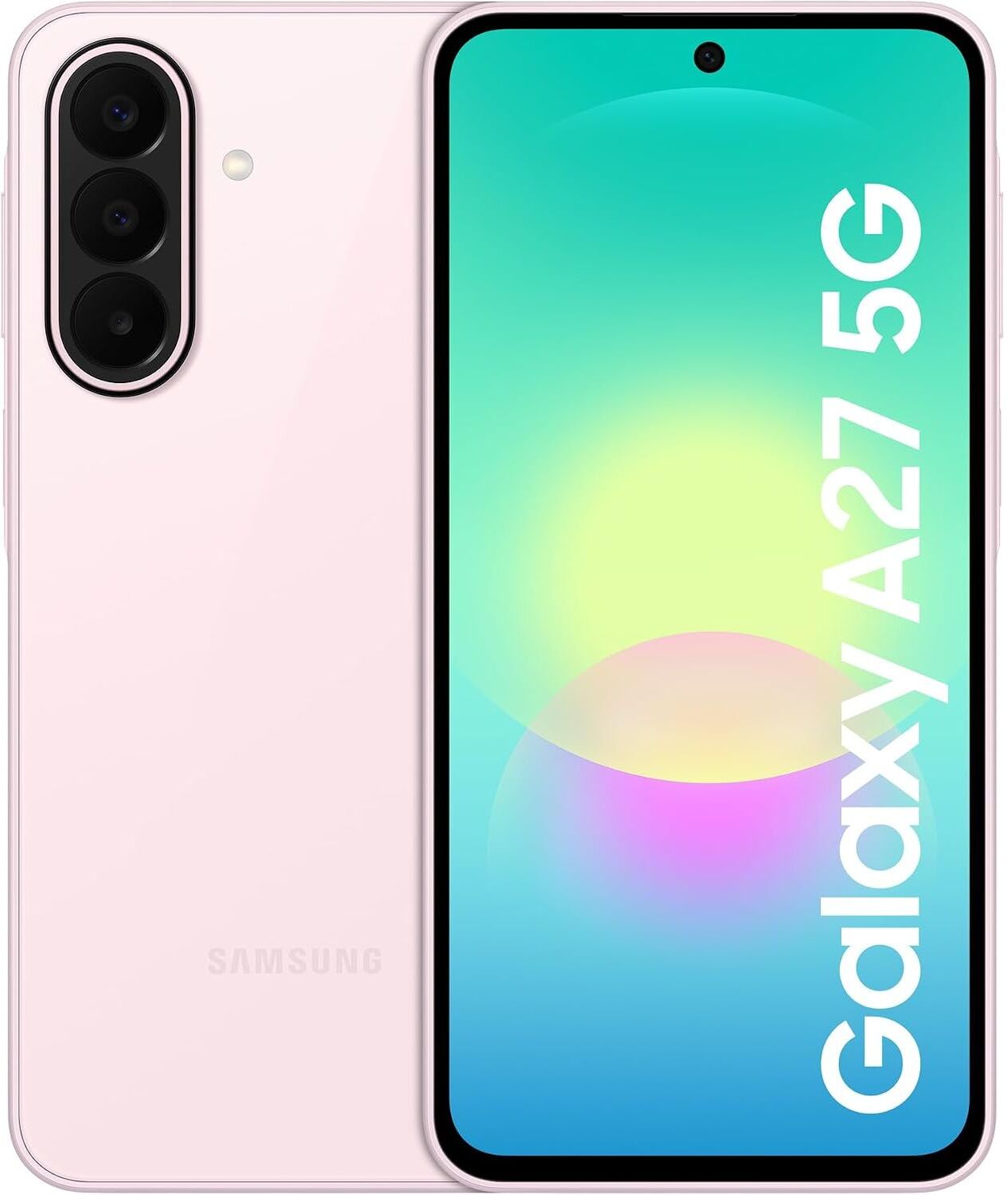 SAMSUNG Galaxy A27 5G 128GB Mobile Phone - Light Pink, New
