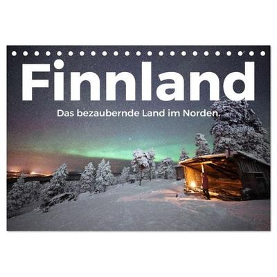 Finnland - Das bezaubernde Land im Norden. (Tischkalender 2027 DIN A5 quer), CALVENDO Monatskalender