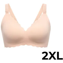 Jelly Nursing Bra FB001 2XL Skin