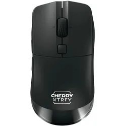 CHERRY xtrfy M50 Black Wireless Mouse (Kabelgebunden, Kabellos), Maus, Schwarz