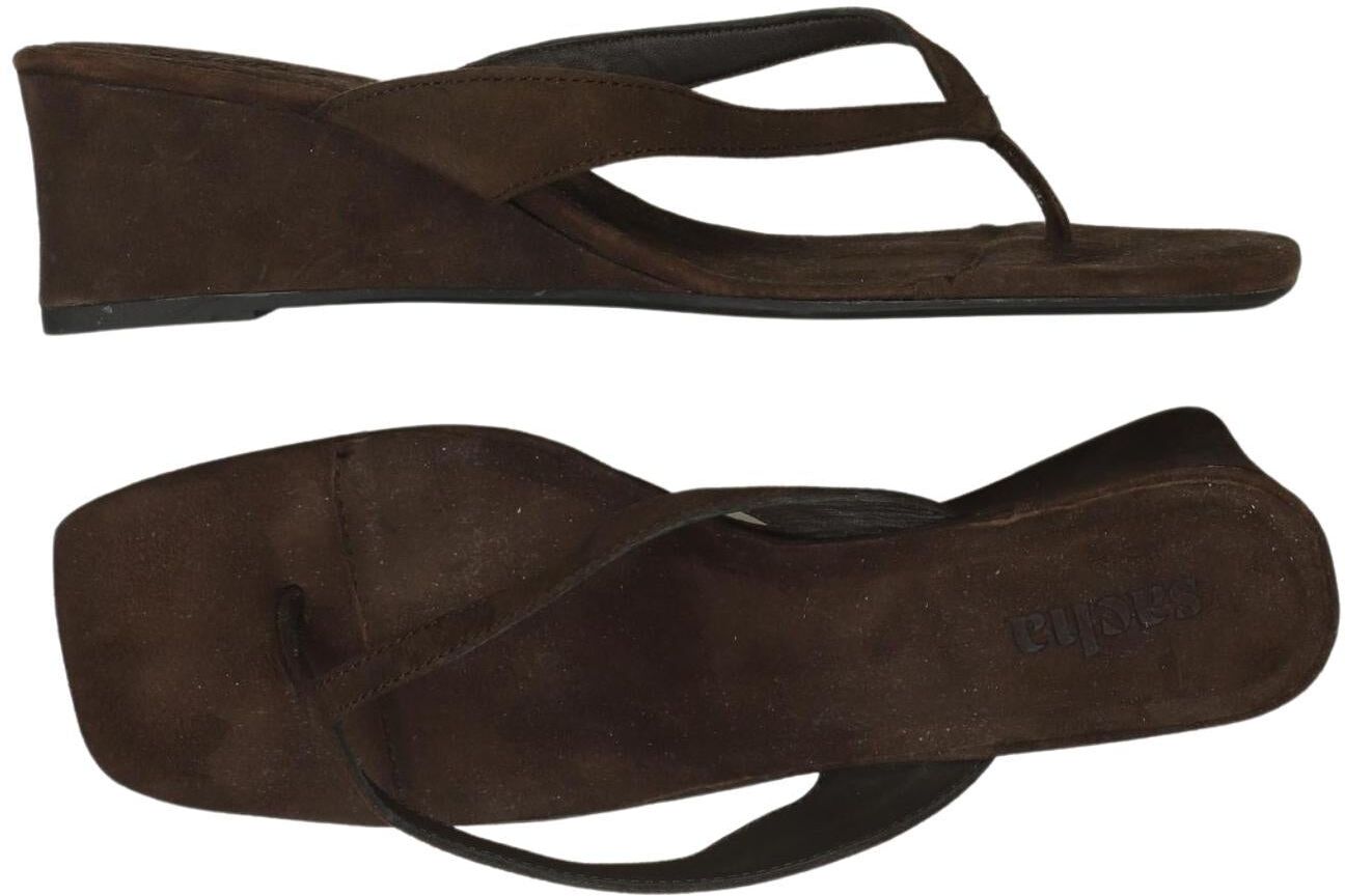Sacha Damen Sandalen, Braun, Gr. EU 42, Leder - Second Hand