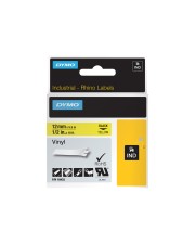 Dymo RhinoPRO Permanentes selbstklebendes Vinylband Gelb (18432)