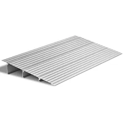 VEVOR Türschwellenrampe, 423x864x87 mm, Rollstuhlrampe aus Aluminiumlegierung mit einer Tragkraft von 360 kg, Bordsteinrampen für Heimtreppen für Rollstühle Roller Gehhilfen Fahrräder Dreiräder